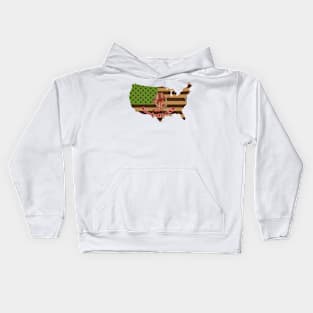 American cowboy Kids Hoodie